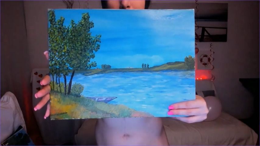 showing you my painting that sell