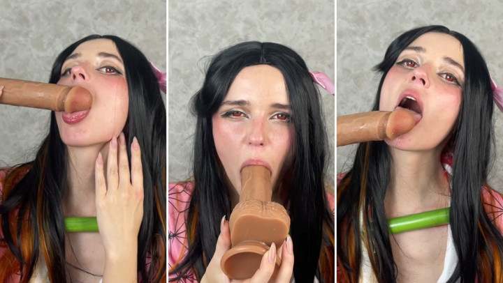 Nezuko Kamado - Dildo Blow - Mar 2, 2023