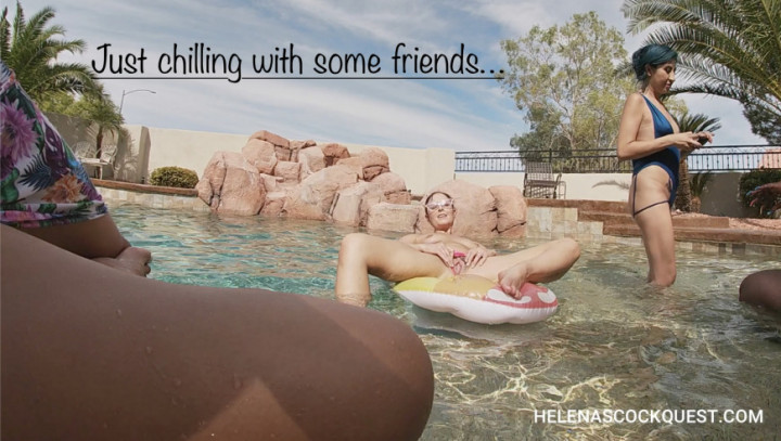 Helena Price Chilling With Friends