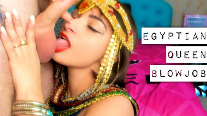 Egyptian queen giving a perfect blowjob - October 30, 2019