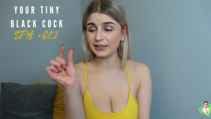 Your tiny black cock - SPH + CEI