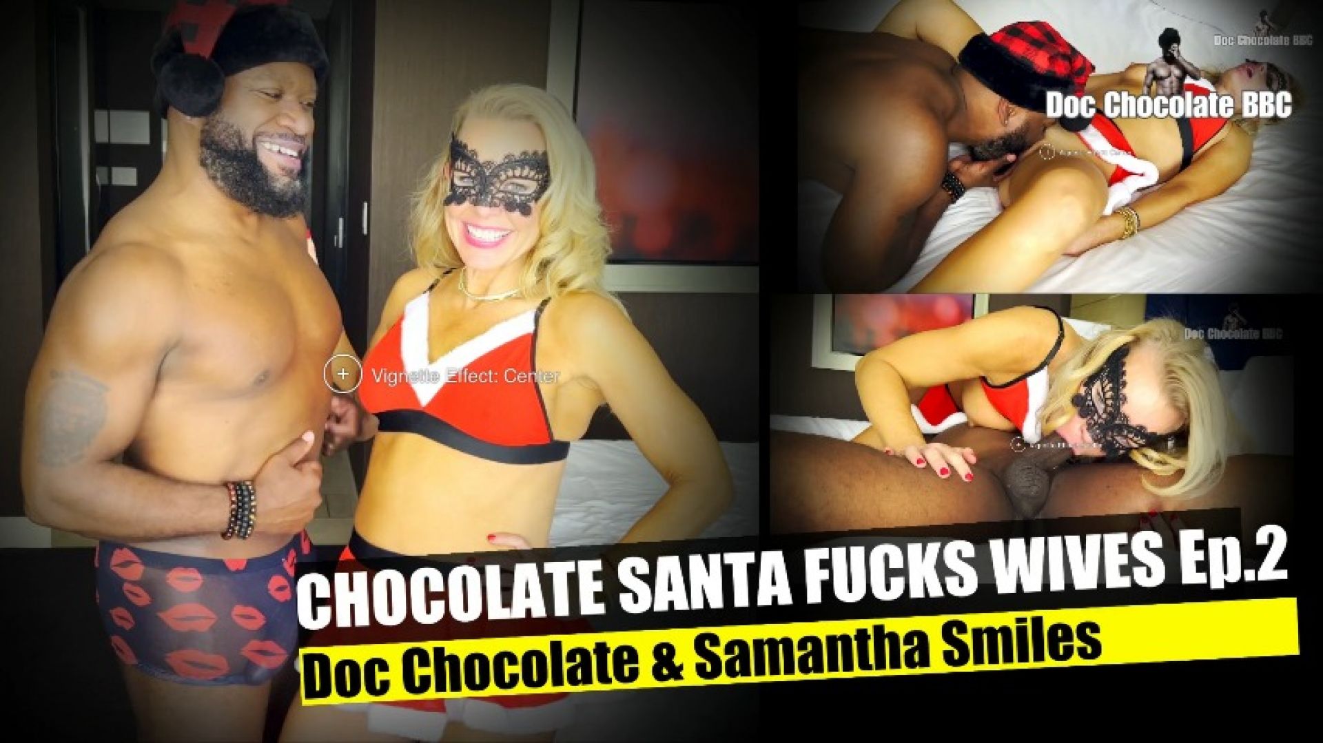 Chocolate Santa BBC fucks Samantha - December 24, 2024