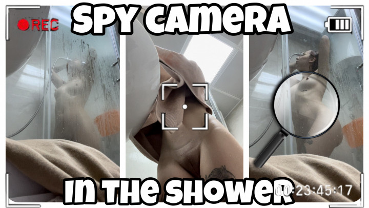 HIDDEN CAM SPYING ON ME IN THE SHOWER
