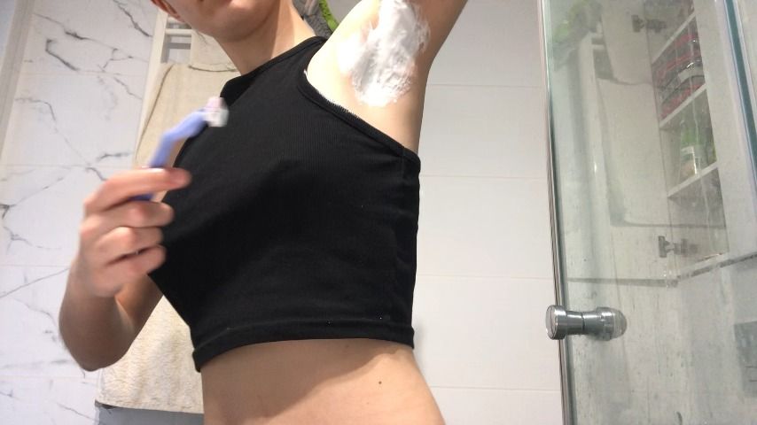 Armpits shaving - Mar 4, 2023