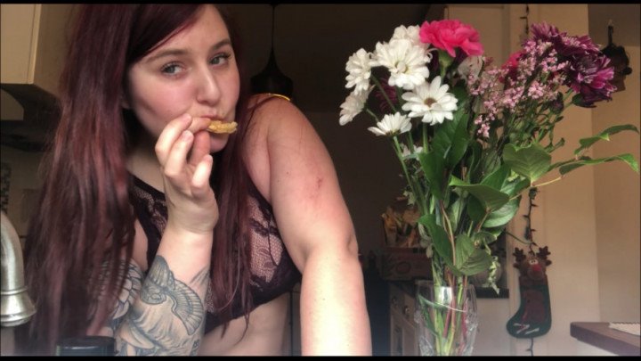 Embermae Making Peanut Butter Toast Sexy