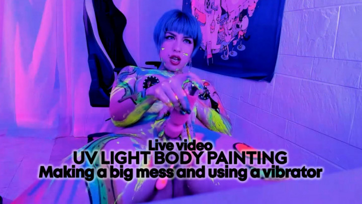 Live body painting 2 - February 11, 2023