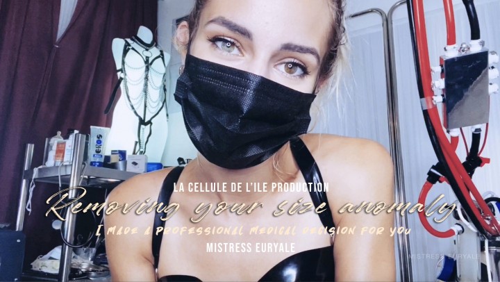 Mistress Euryale Removing Your Size Anomaly