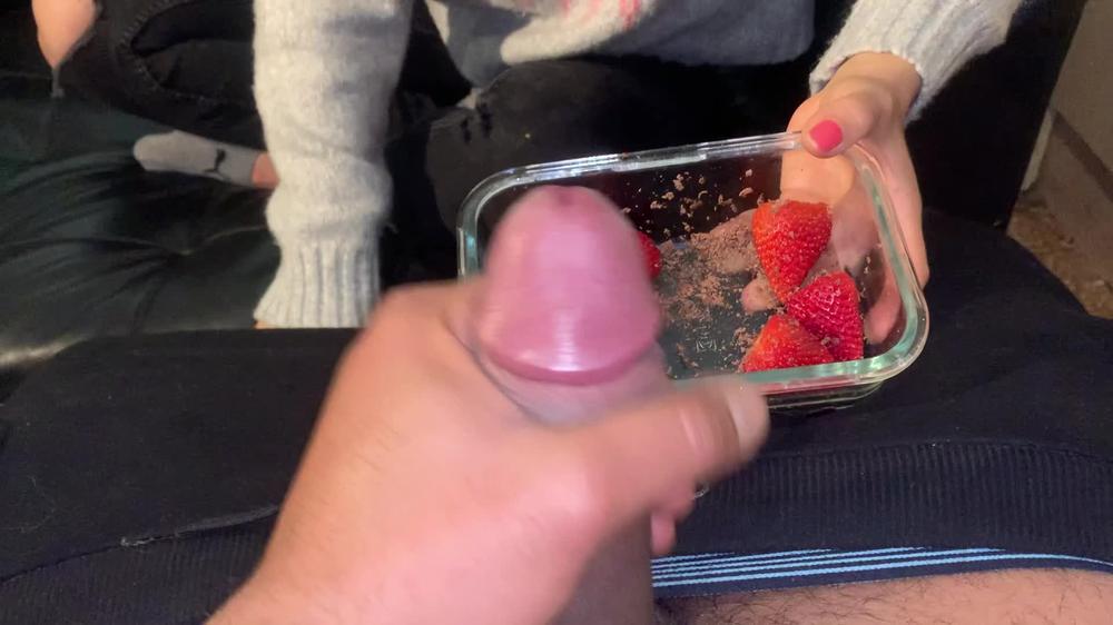 Strawberries Chocolate And Cum