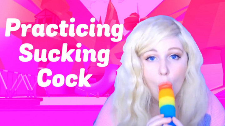 Rainbow Dildo Blowjob - Nov 2, 2020