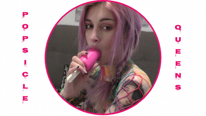Flame Jade rainbow fishnet dildo fuck - November 04, 2019