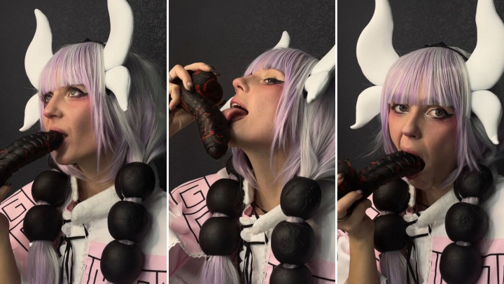 Kanna Kamui - Sucking Dildo Blowjob - Dec 19, 2022