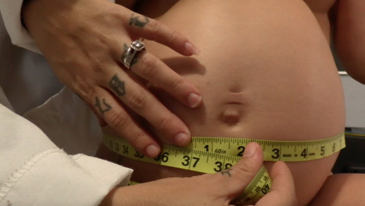 Pregnant Maria Body Exam By Dr MeikoFULL