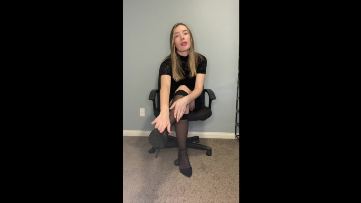 Boss Finds Out You Have A Foot Fetish