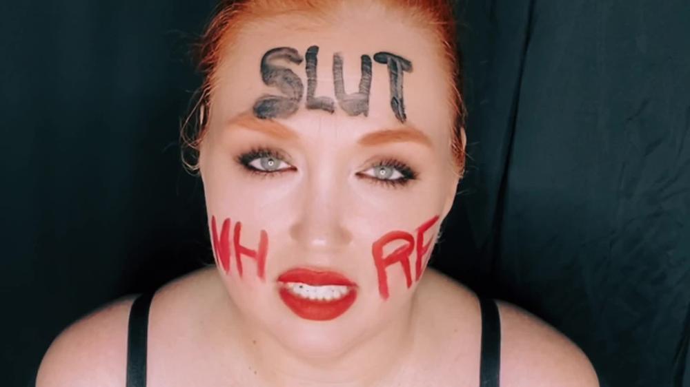 Vee Snow - Empty Your Balls on Stupid Whore's Face