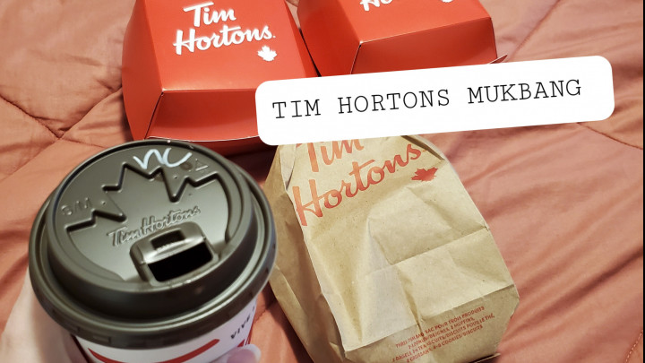 Tim Hortons Mukbang - December 05, 2020