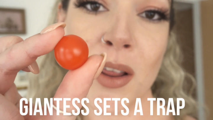 Giantess Sets A Tiny Trap - August 14, 2023