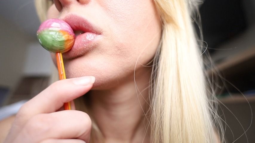 lips fetish, lolipop