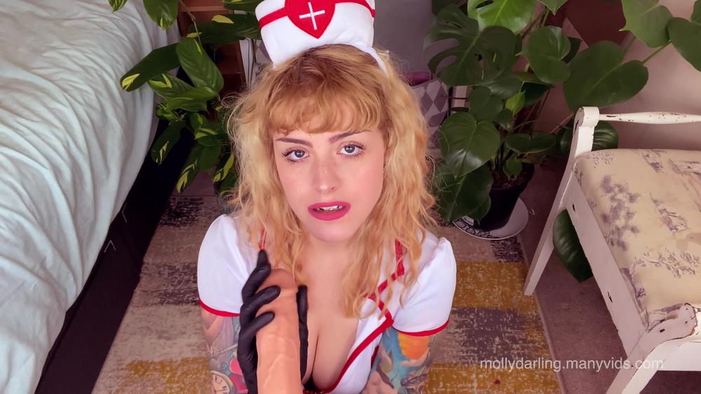 Nurse Drains Your Balls On Her Face 4K