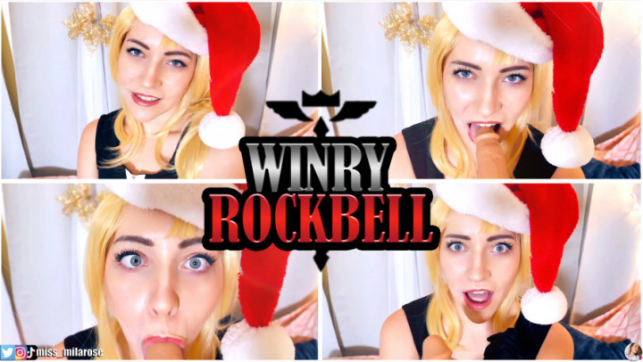 Winry Rockbell's Christmas Ahegao Blowjob