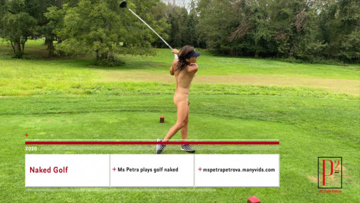 Naked golf with Ms Petra - Stream