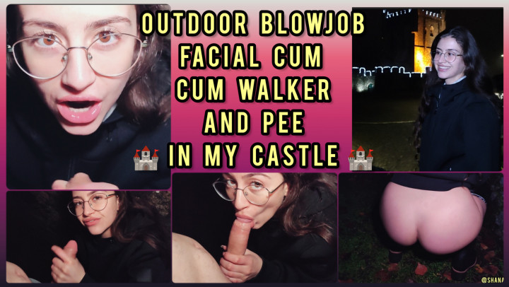KINGDOM CASTLE BLOWJOB, CUM WALKER & PEE