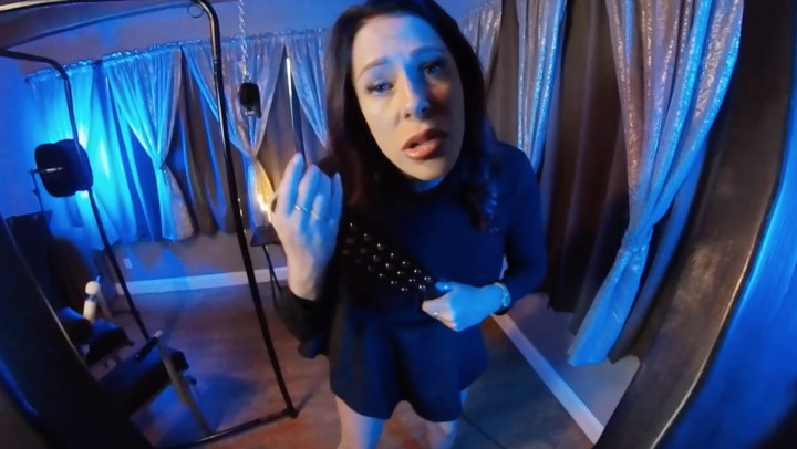 VR 360** Teased & Spanked By Dominant Goddess Nikki Brooks