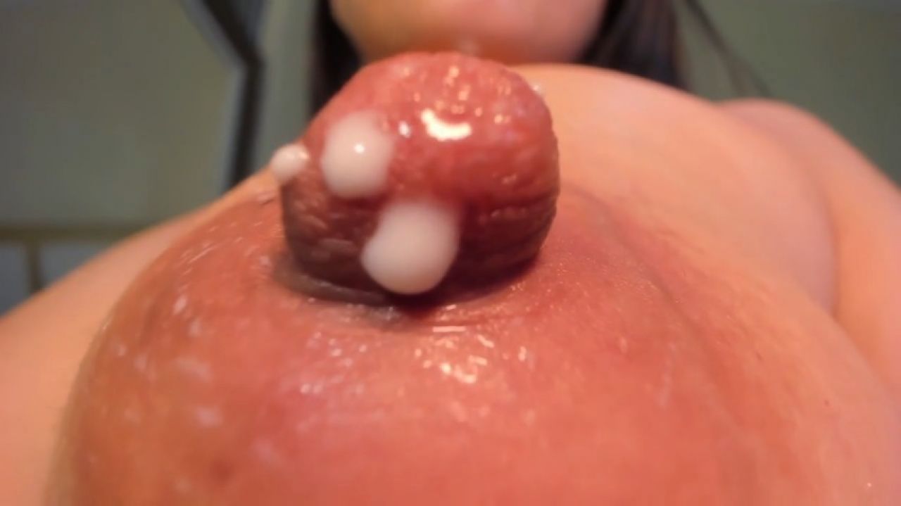 Milky and dripping tits