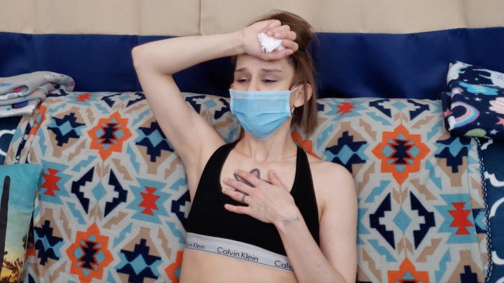COVID Cutie Coughing