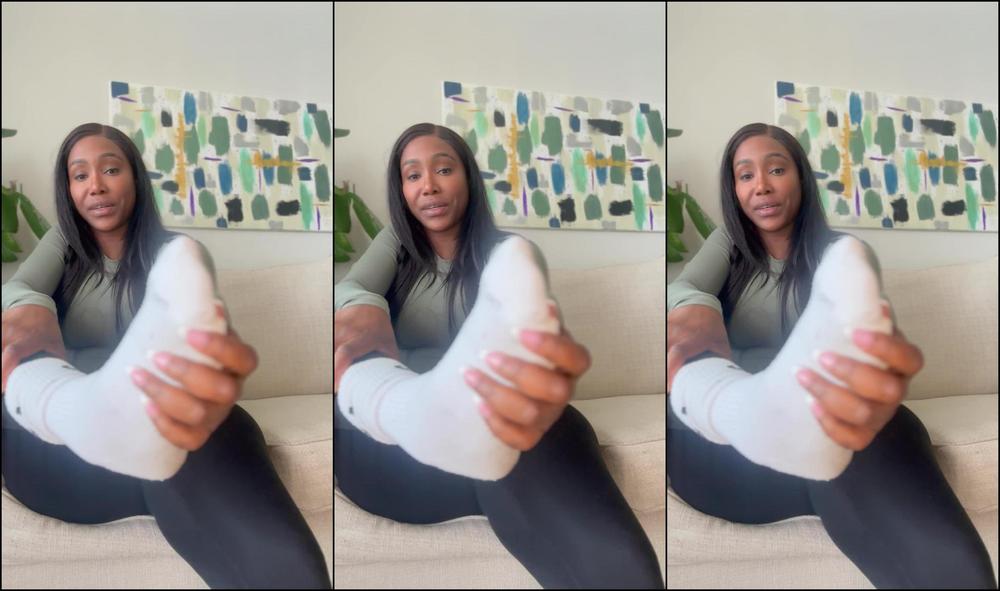 The Goddess Nubia - Sweaty Socks For My Sub
