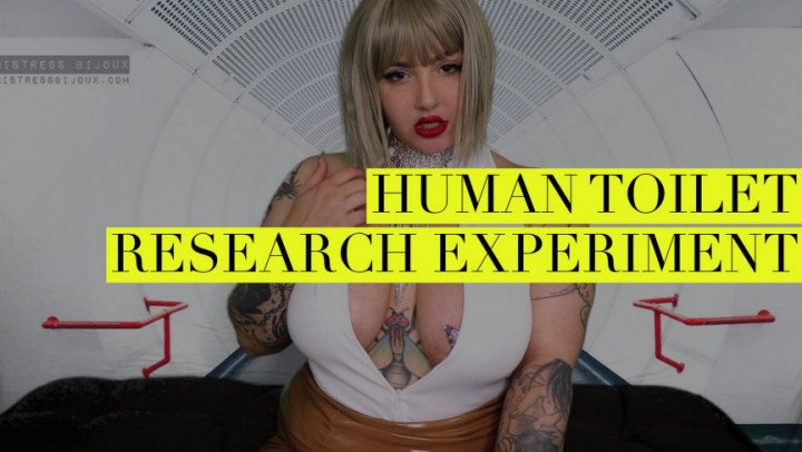 Mistressbijoux Human Toilet Research Experiment