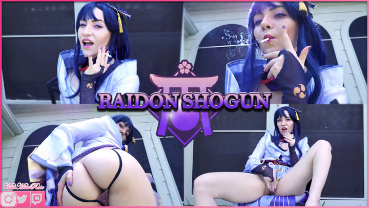 Raidon Shogun Smokes & Masturbates