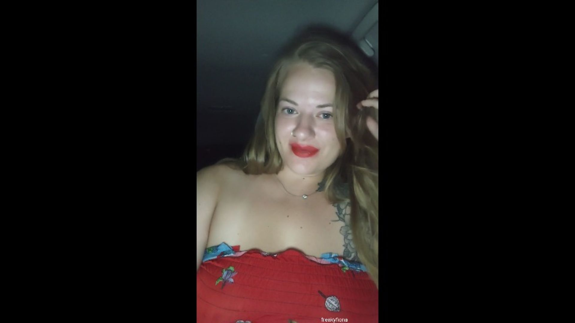 Braless Hiccups Leaving The Club