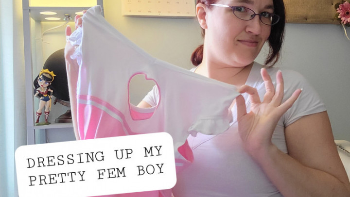 Dressing up my Pretty Fem Boy - July 24, 2021