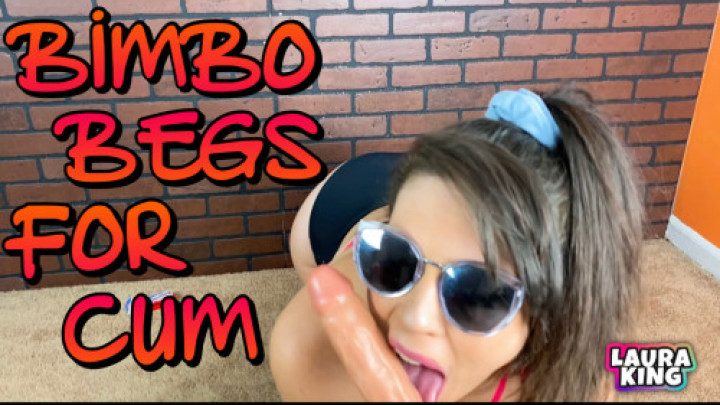 Bimbo in Sunglasses Begs for Cum BJ - January 06, 2021