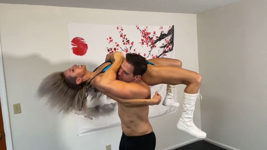Lora Cross vs Sam Stout Mixed Wrestling - February 24, 2023