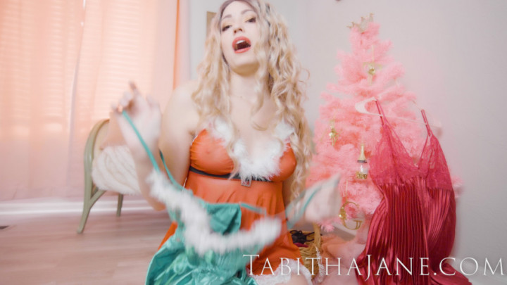 Feminization Holiday Lingerie Encouragement