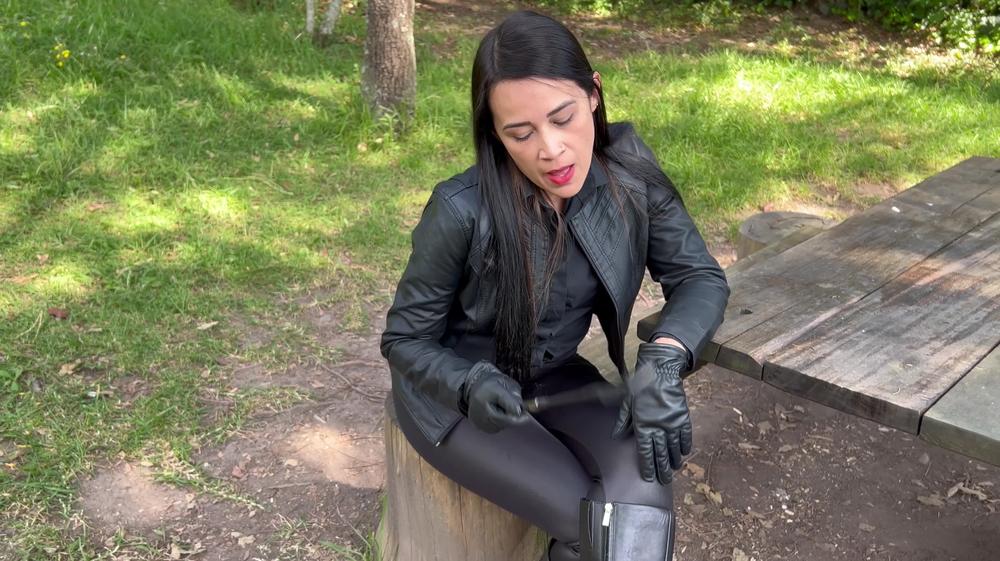 Hard whipping and boots - The Power Of Goddess Kahina Outdoors