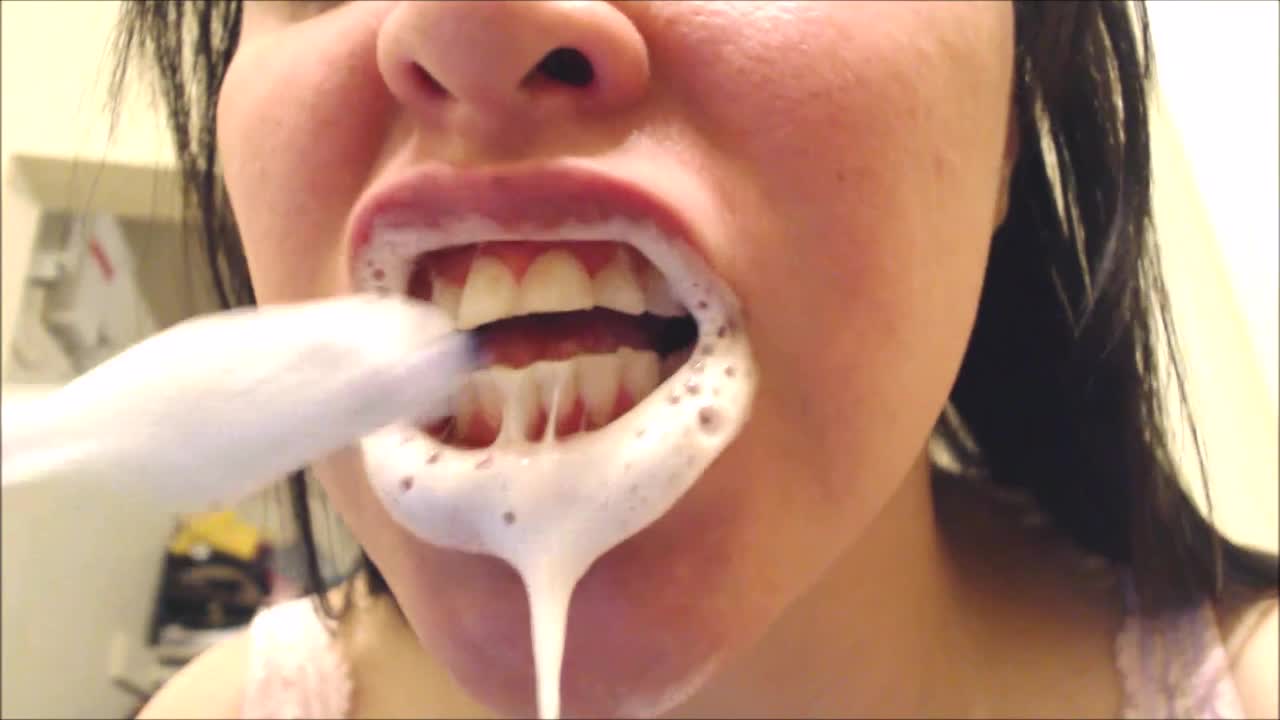 Messy Teeth Brushing