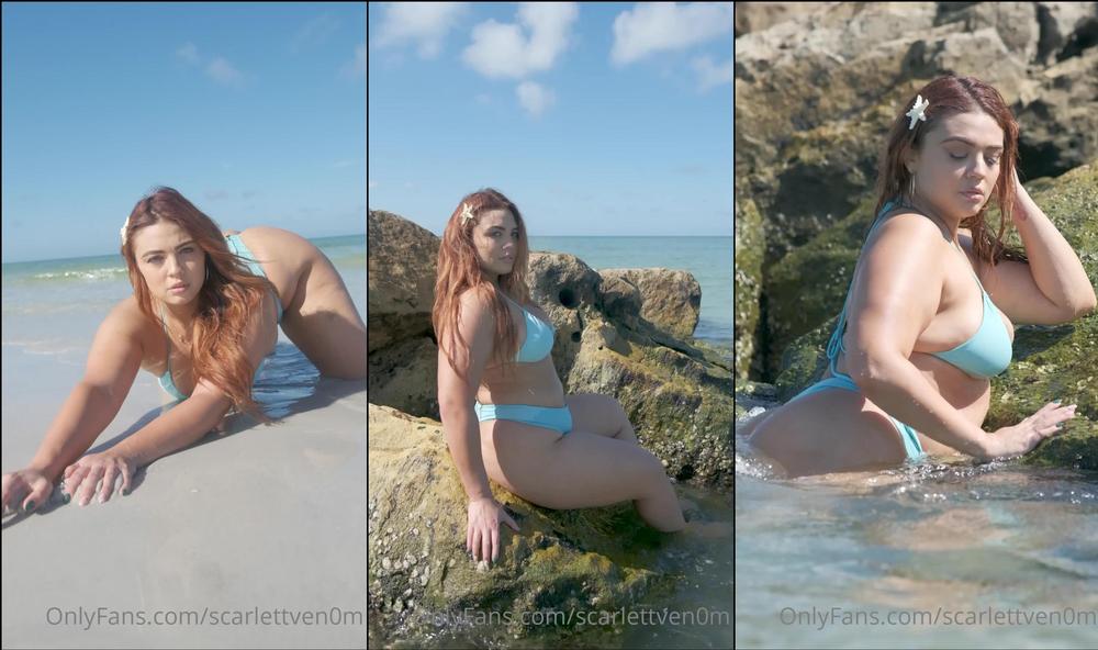 scarlettven m a little reel of the beach photoshoot i did