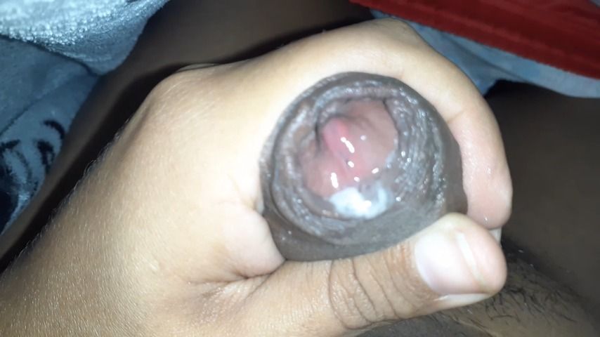 I touch my penis under the sheet