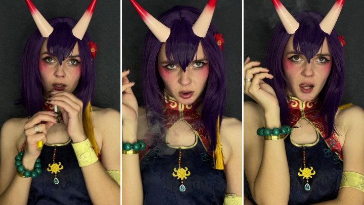 Shuten-doji - Sexy Smoker - FGO Cosplay - Dec 8, 2022