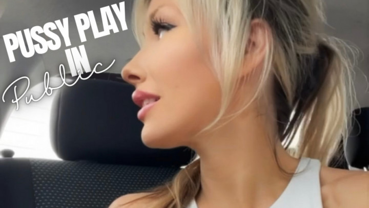 Pussy Play in Parking Lot