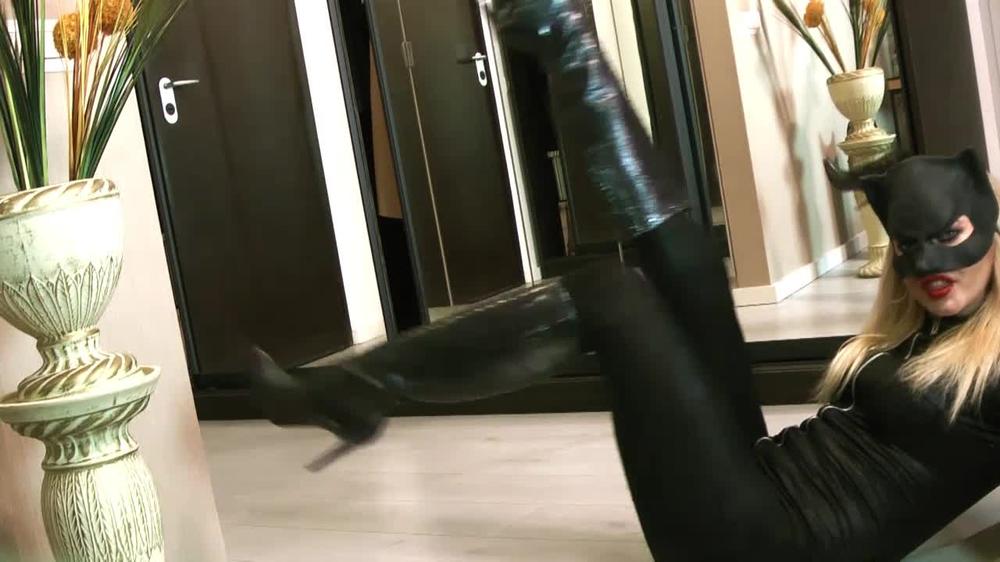 Goddessceline Batman Defeated By Catwoman