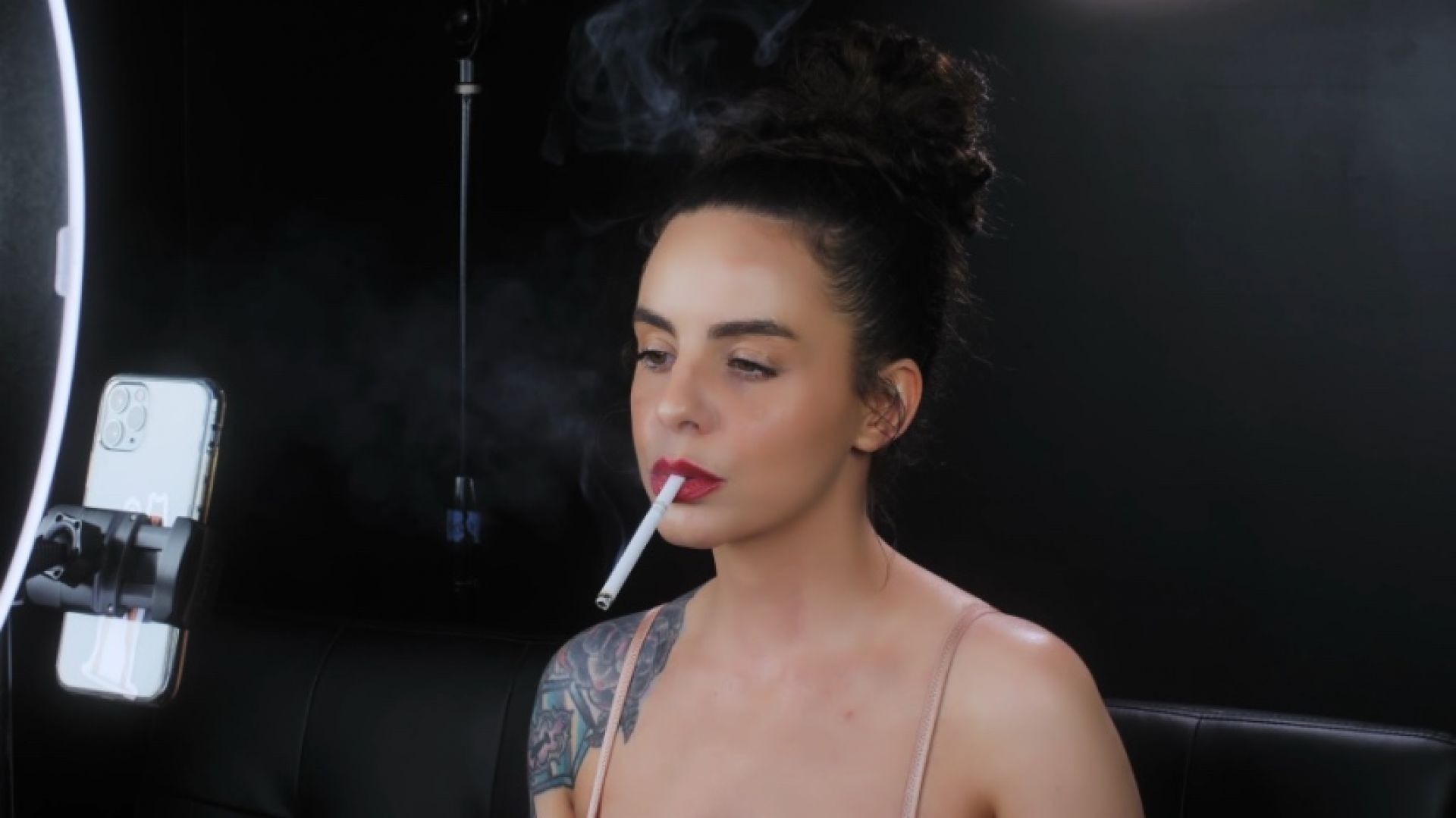 Smoking Close-up 12
