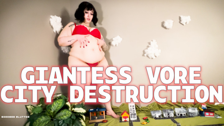 Custom! Giantess Vore City Destruction