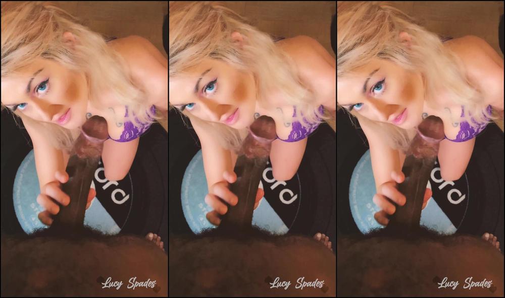 Lucy Spades Teasing Smoke And Suck W Bbc
