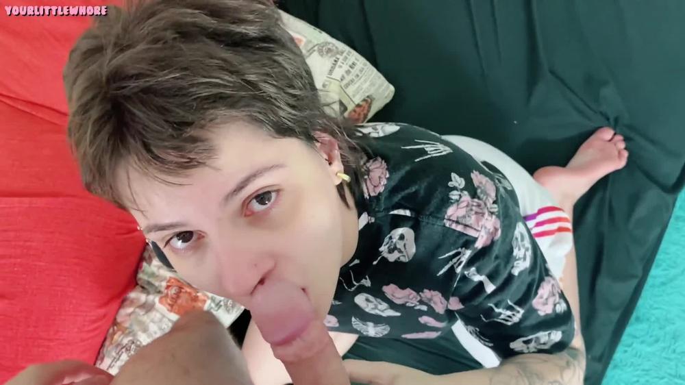 Ftm Friend Blowjob And Cum On Soles