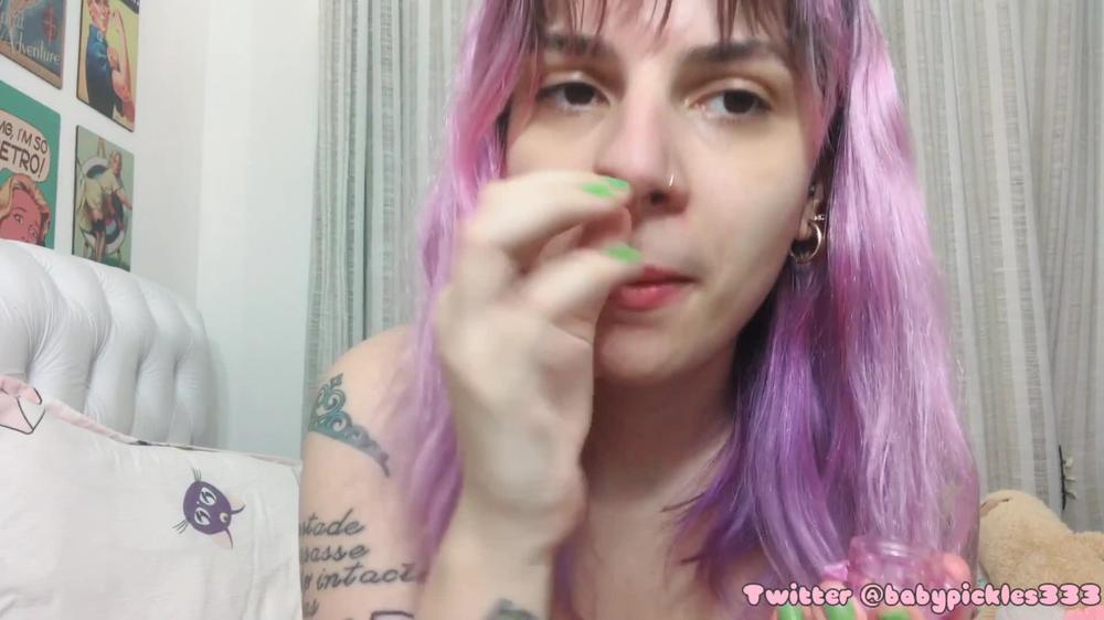 My First Snot Fetish Video