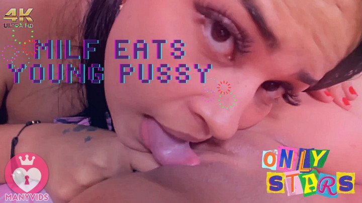 Onlystars Latina Milf Eats Young Pussy