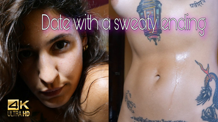 Sweaty striptease on first date